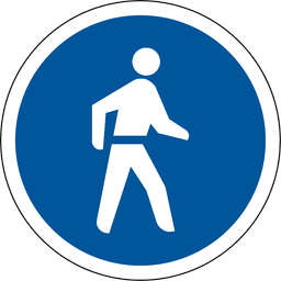 Pedestrians only